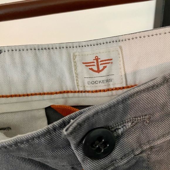 Dockers Mens Long Grey Pant - Picture 3 of 8